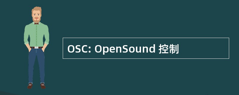 OSC: OpenSound 控制