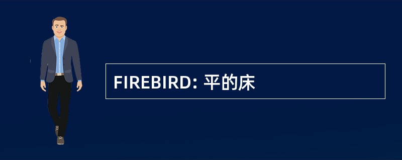 FIREBIRD: 平的床