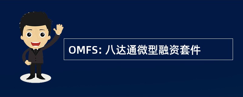 OMFS: 八达通微型融资套件