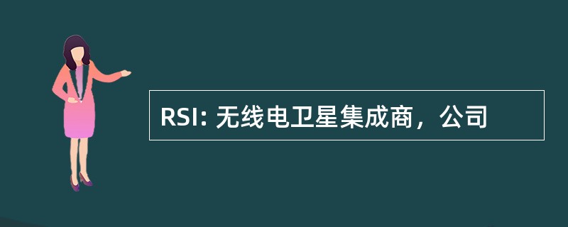 RSI: 无线电卫星集成商，公司