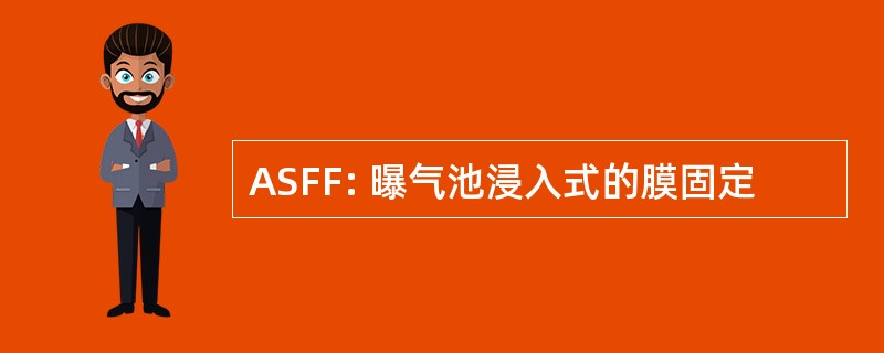 ASFF: 曝气池浸入式的膜固定