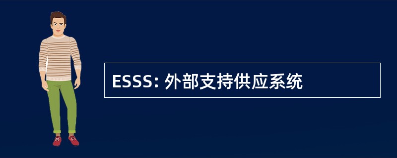 ESSS: 外部支持供应系统