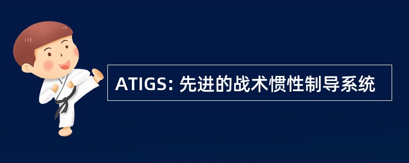 ATIGS: 先进的战术惯性制导系统