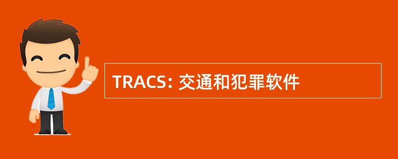 TRACS: 交通和犯罪软件