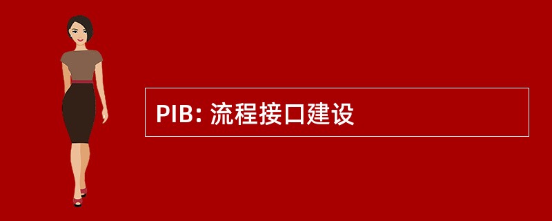 PIB: 流程接口建设