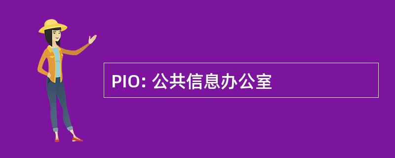 PIO: 公共信息办公室