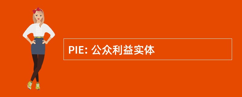 PIE: 公众利益实体