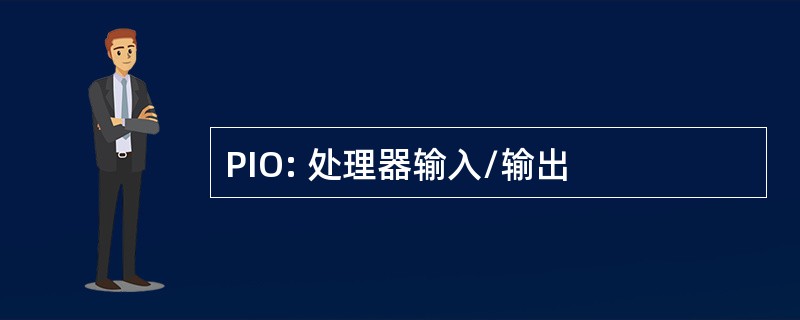 PIO: 处理器输入/输出