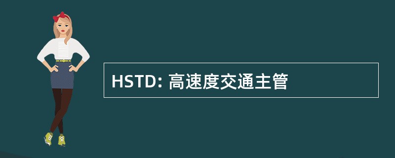 HSTD: 高速度交通主管