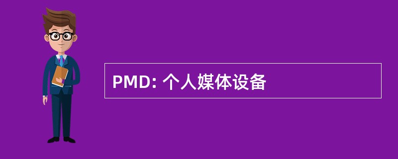 PMD: 个人媒体设备