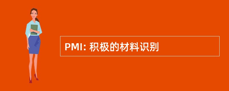 PMI: 积极的材料识别