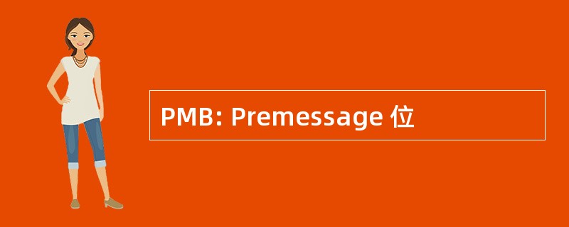 PMB: Premessage 位