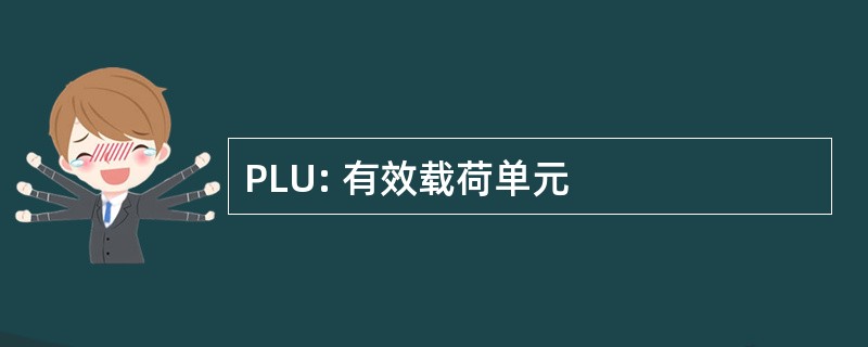 PLU: 有效载荷单元