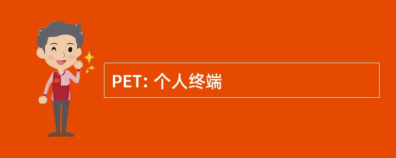 PET: 个人终端