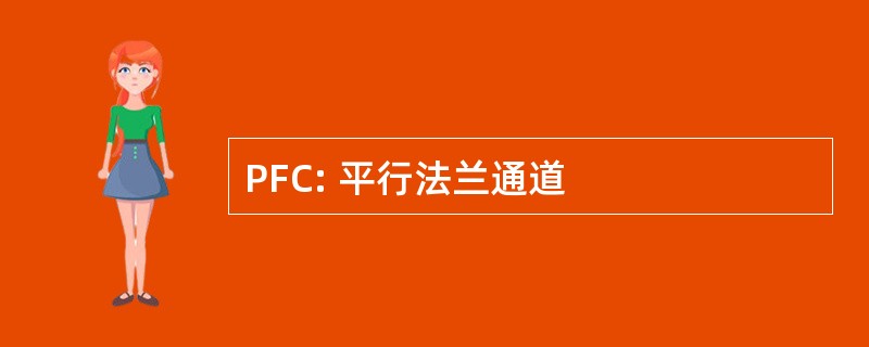 PFC: 平行法兰通道