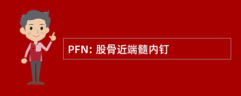 PFN: 股骨近端髓内钉