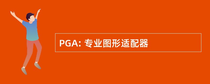 PGA: 专业图形适配器