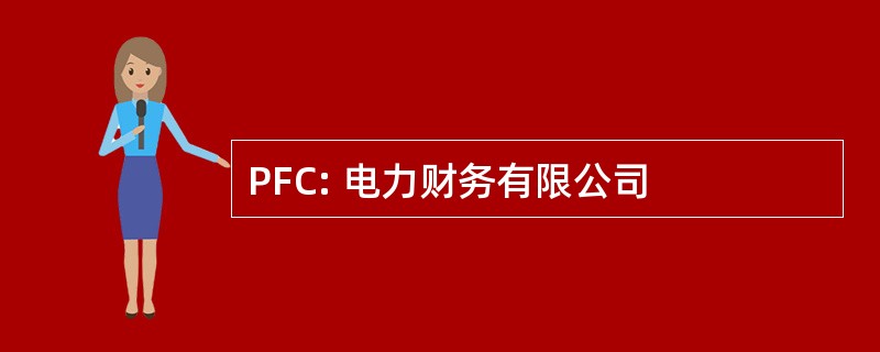 PFC: 电力财务有限公司