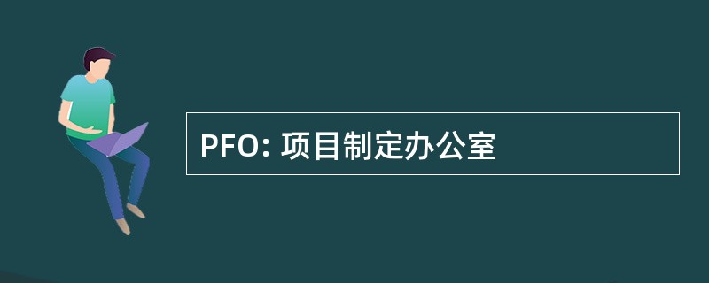 PFO: 项目制定办公室