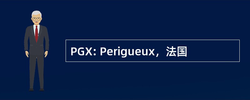 PGX: Perigueux，法国