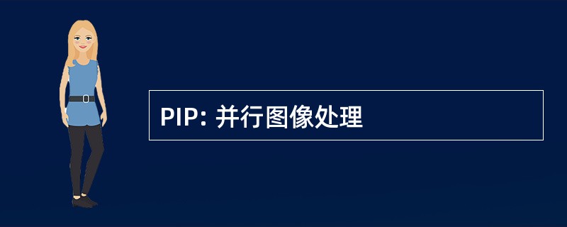 PIP: 并行图像处理