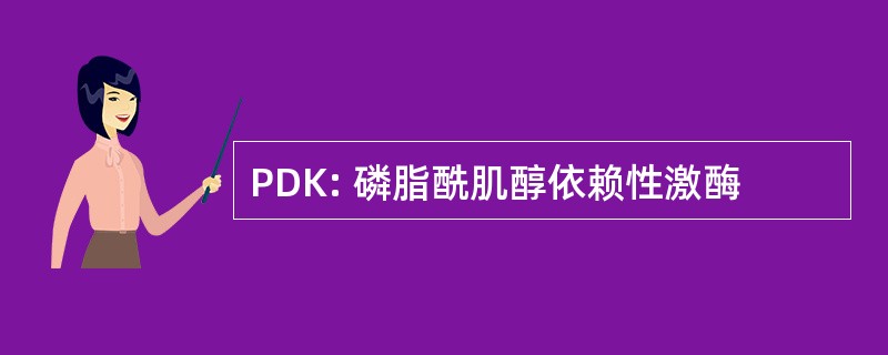 PDK: 磷脂酰肌醇依赖性激酶