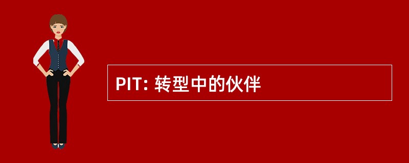 PIT: 转型中的伙伴