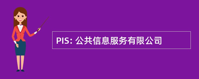 PIS: 公共信息服务有限公司