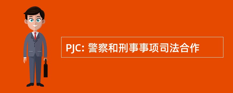 PJC: 警察和刑事事项司法合作