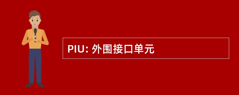 PIU: 外围接口单元