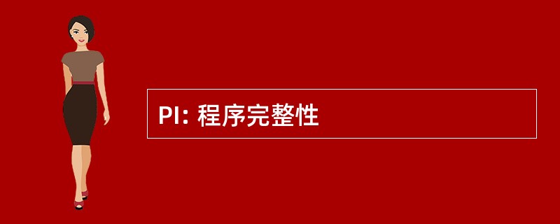 PI: 程序完整性