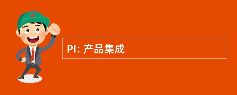 PI: 产品集成