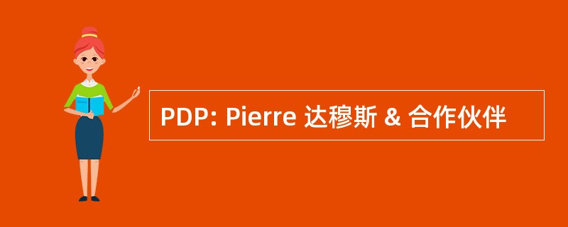 PDP: Pierre 达穆斯 & 合作伙伴