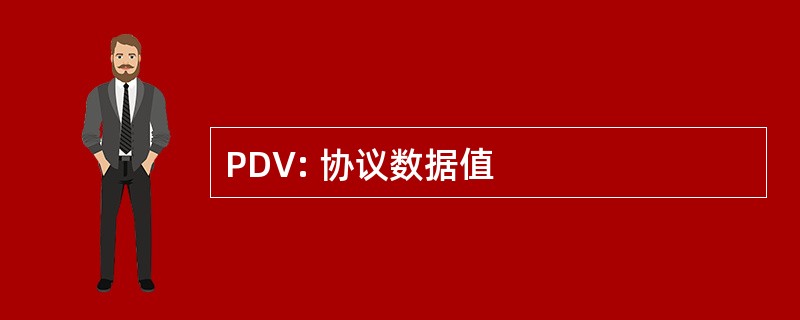 PDV: 协议数据值