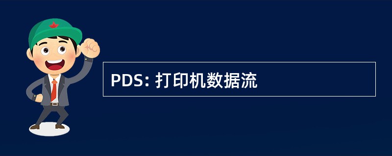 PDS: 打印机数据流