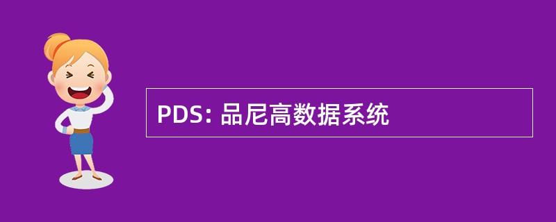 PDS: 品尼高数据系统