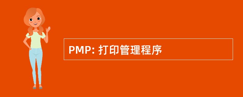 PMP: 打印管理程序