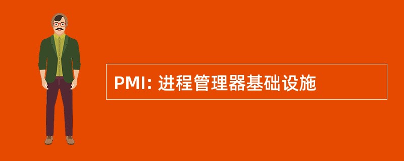 PMI: 进程管理器基础设施