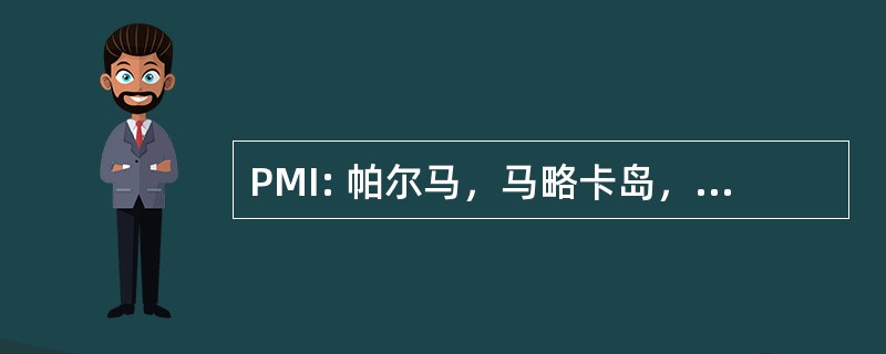 PMI: 帕尔马，马略卡岛，西班牙-帕尔马