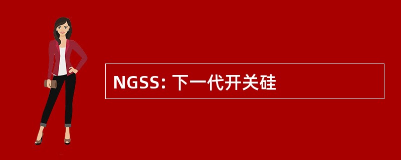 NGSS: 下一代开关硅