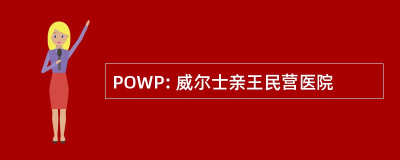 POWP: 威尔士亲王民营医院