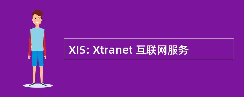 XIS: Xtranet 互联网服务