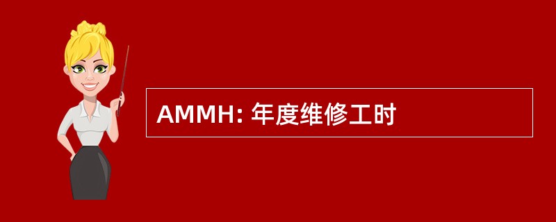 AMMH: 年度维修工时