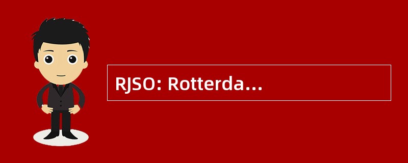 RJSO: Rotterdams Jeugd Symfonie Orkest