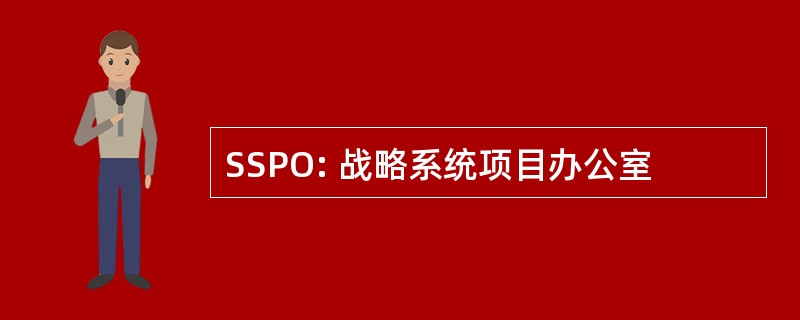 SSPO: 战略系统项目办公室