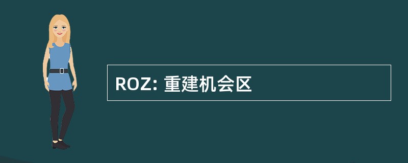 ROZ: 重建机会区