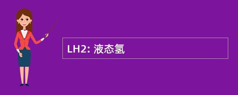 LH2: 液态氢