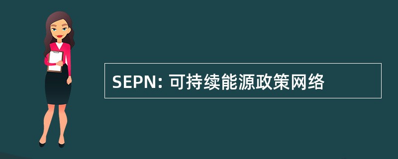 SEPN: 可持续能源政策网络