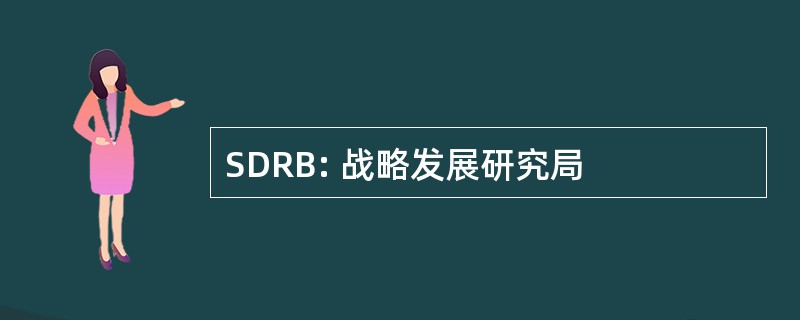 SDRB: 战略发展研究局