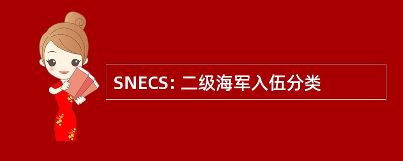 SNECS: 二级海军入伍分类